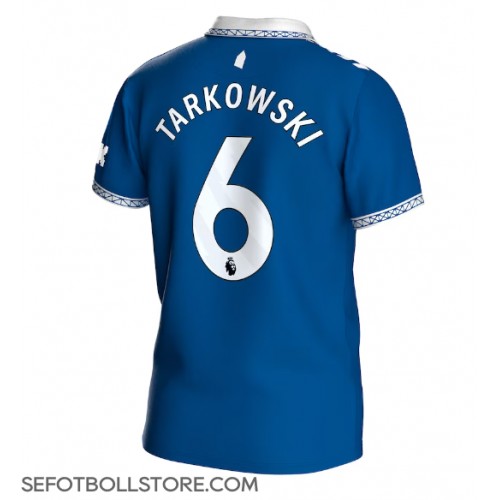 Everton James Tarkowski #6 Replika Hemmatröja 2023-24 Kortärmad